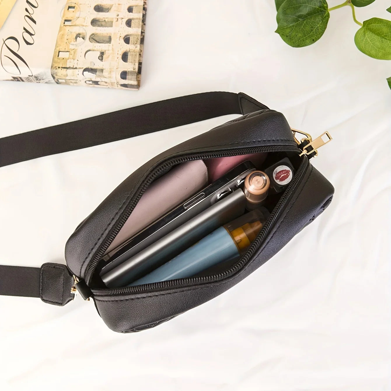Luminée Mini  Crossbody Bag / Sac Bandoulière Matelassé